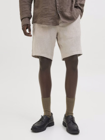 Шорти JACK & JONES модель 12269376_Crockery Herringbone Фото