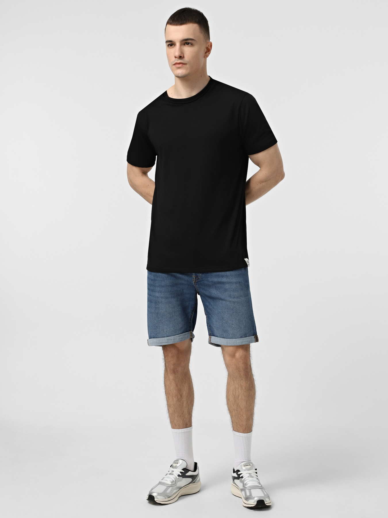 Шорты JACK & JONES модель 12269499_Blue Denim Шорты JACK & JONES модель 12269499_Blue Denim Фото