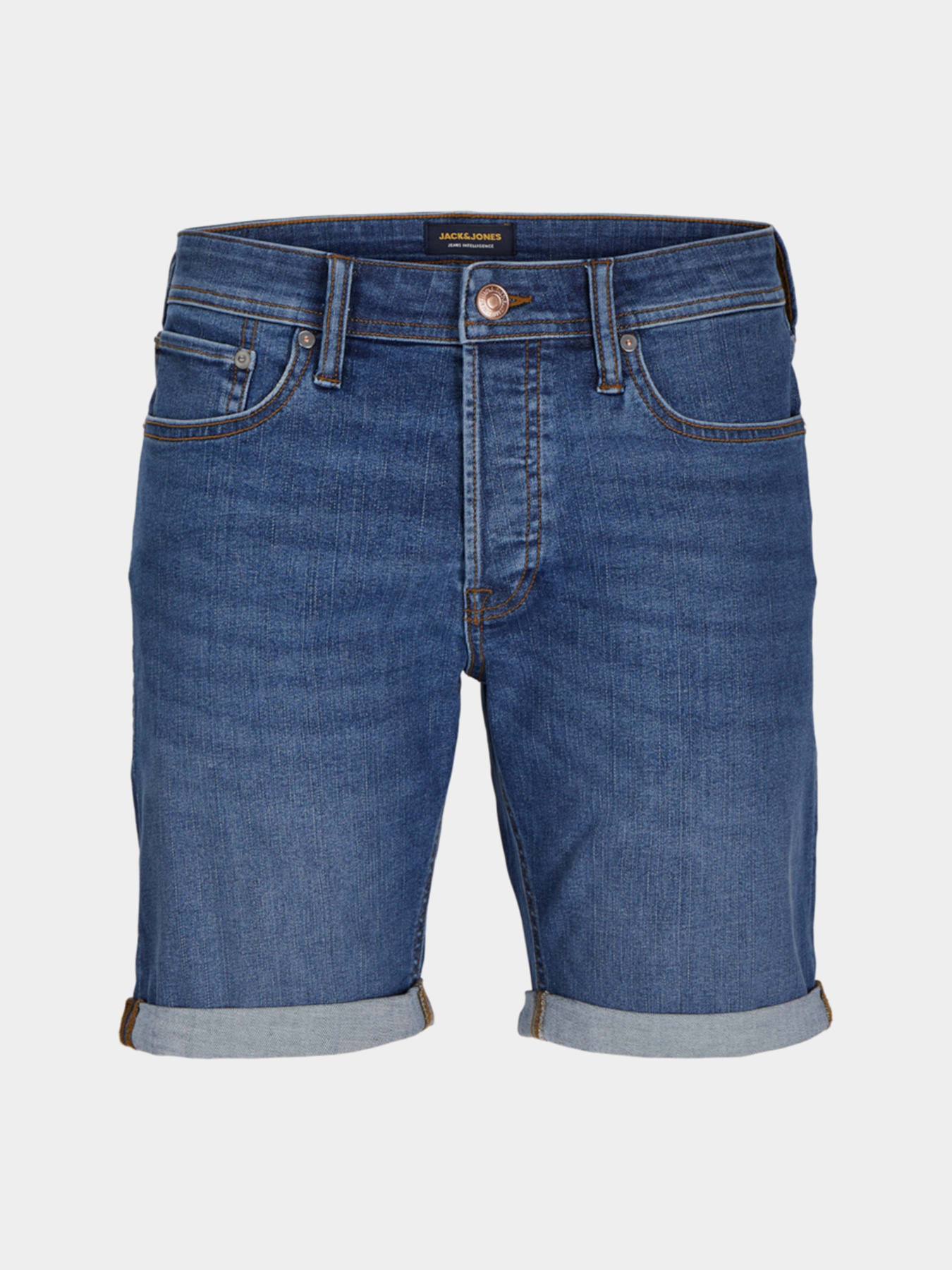 Шорты JACK & JONES модель 12269499_Blue Denim Шорты JACK & JONES модель 12269499_Blue Denim Фото