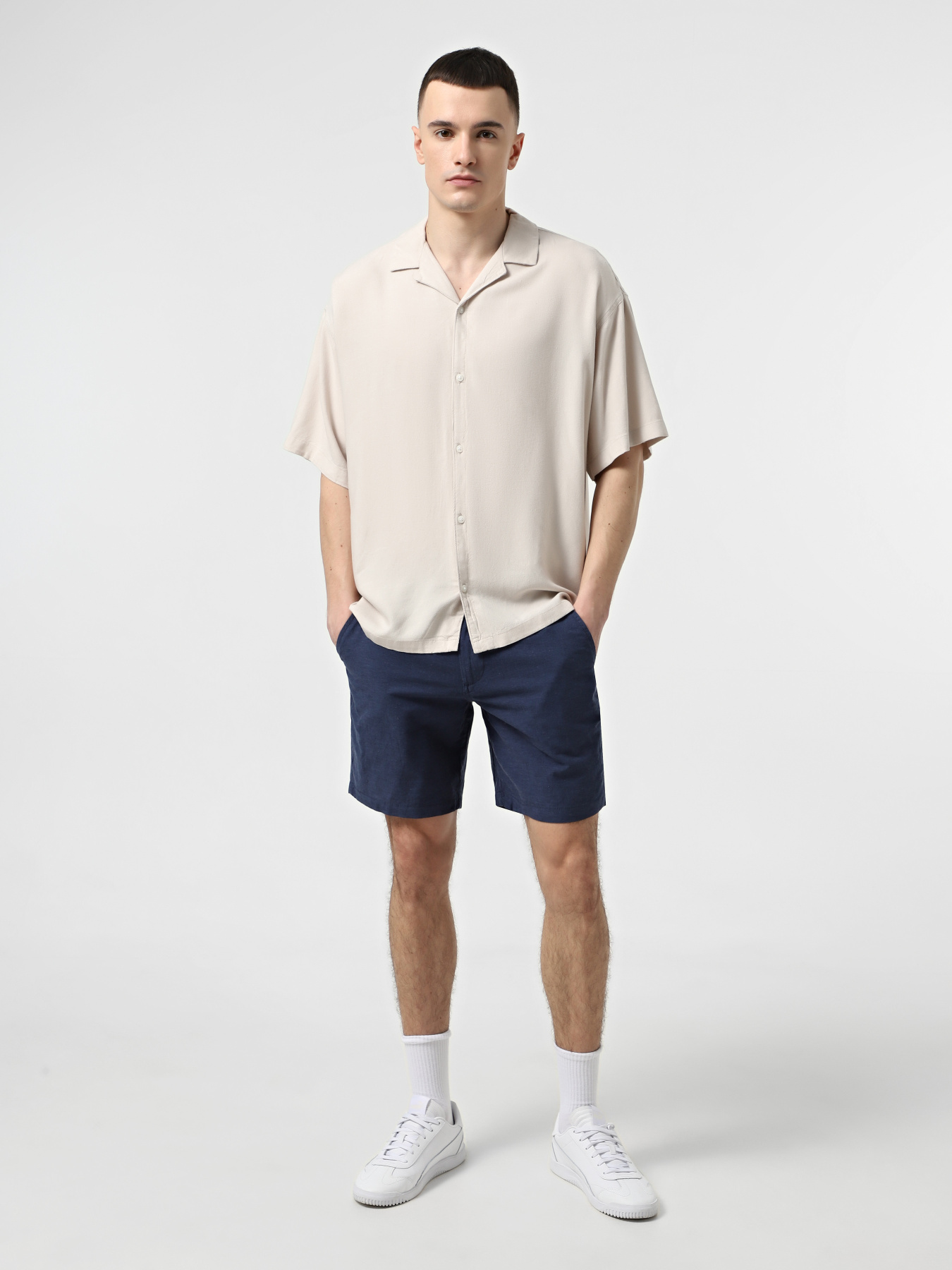 Сорочки JACK & JONES модель 12269803_Moonbeam Фото
