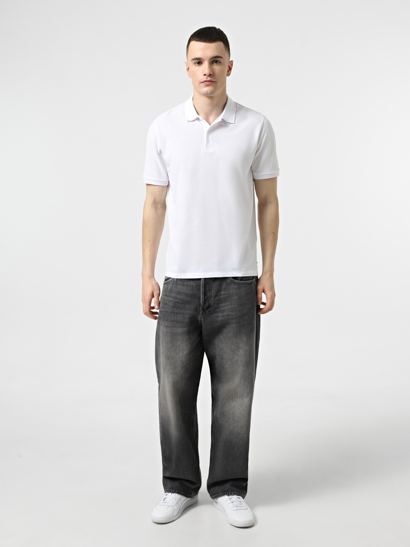 Футболки і поло JACK & JONES модель 12270150_White Фото