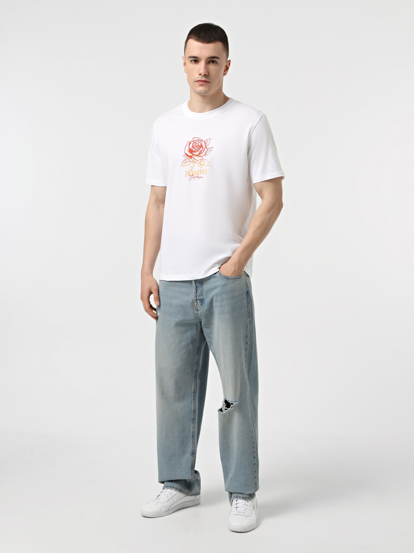 Джинсы JACK & JONES модель 12272278_Blue Denim Фото