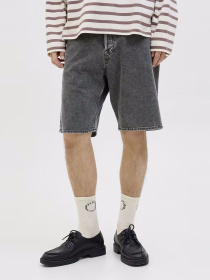 Шорти JACK & JONES модель 12272549_Black Denim Фото