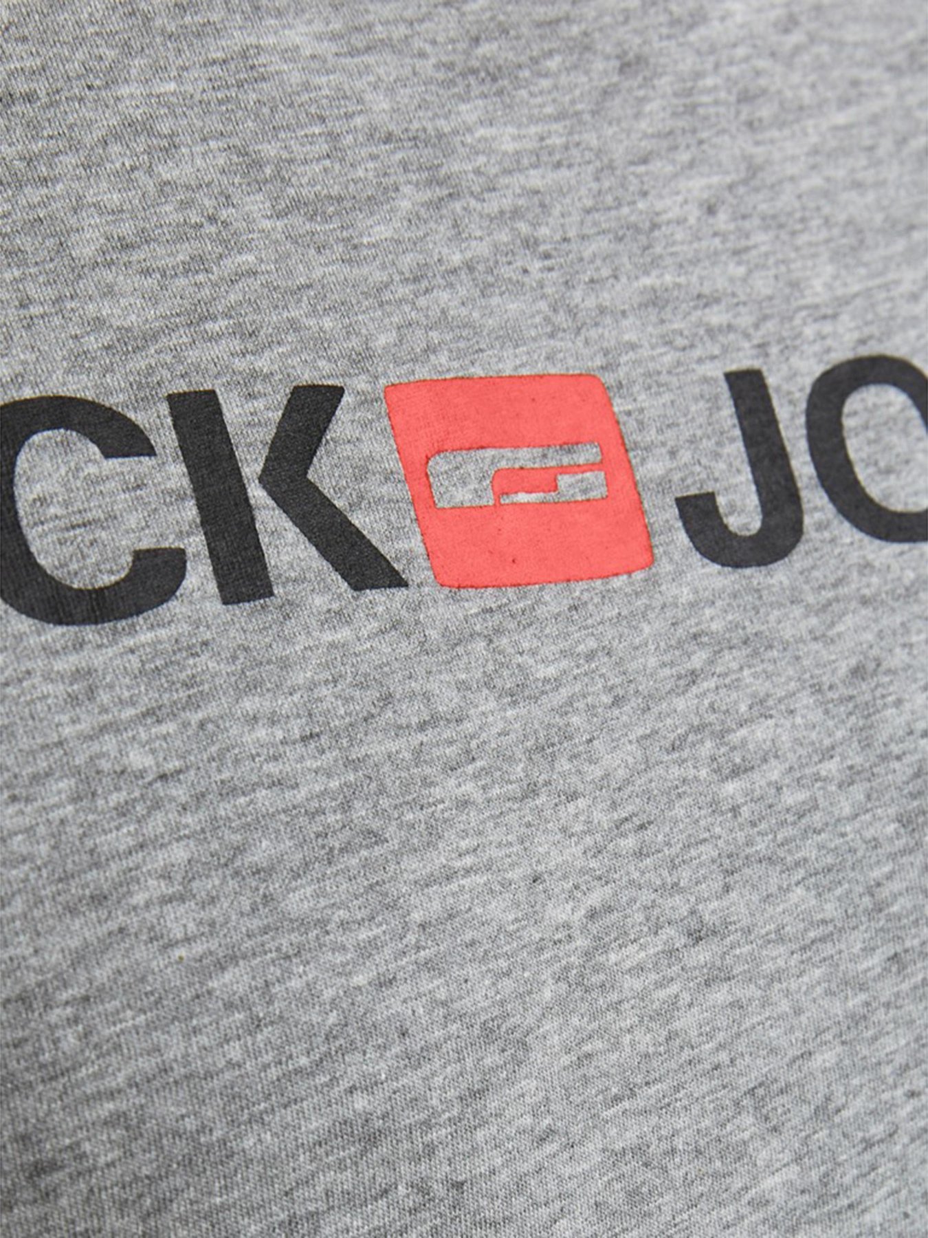 Футболки і поло JACK & JONES модель 12137126_Light Grey Melange Фото