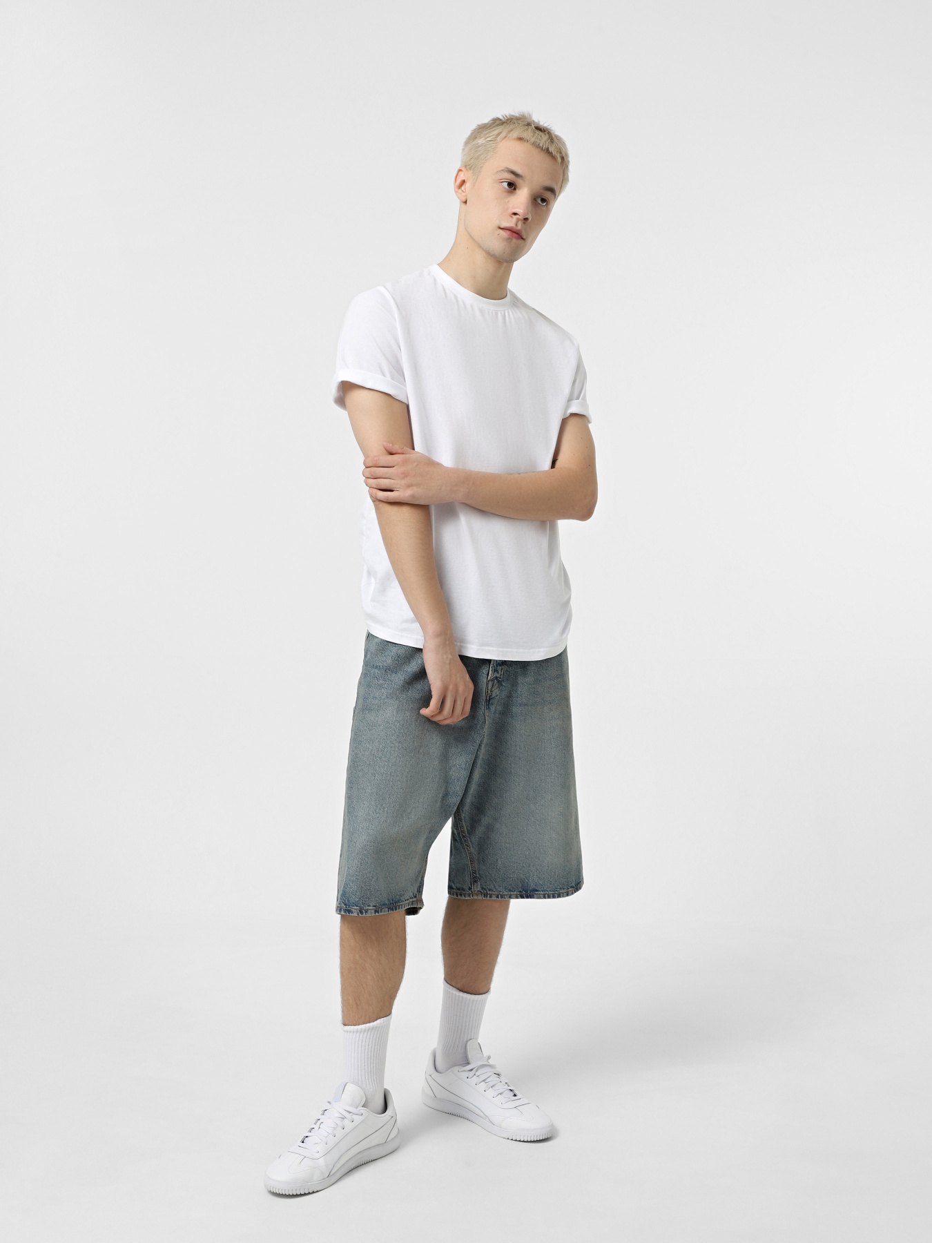 Шорты JACK & JONES модель 12272552_Blue Denim Шорты JACK & JONES модель 12272552_Blue Denim Фото