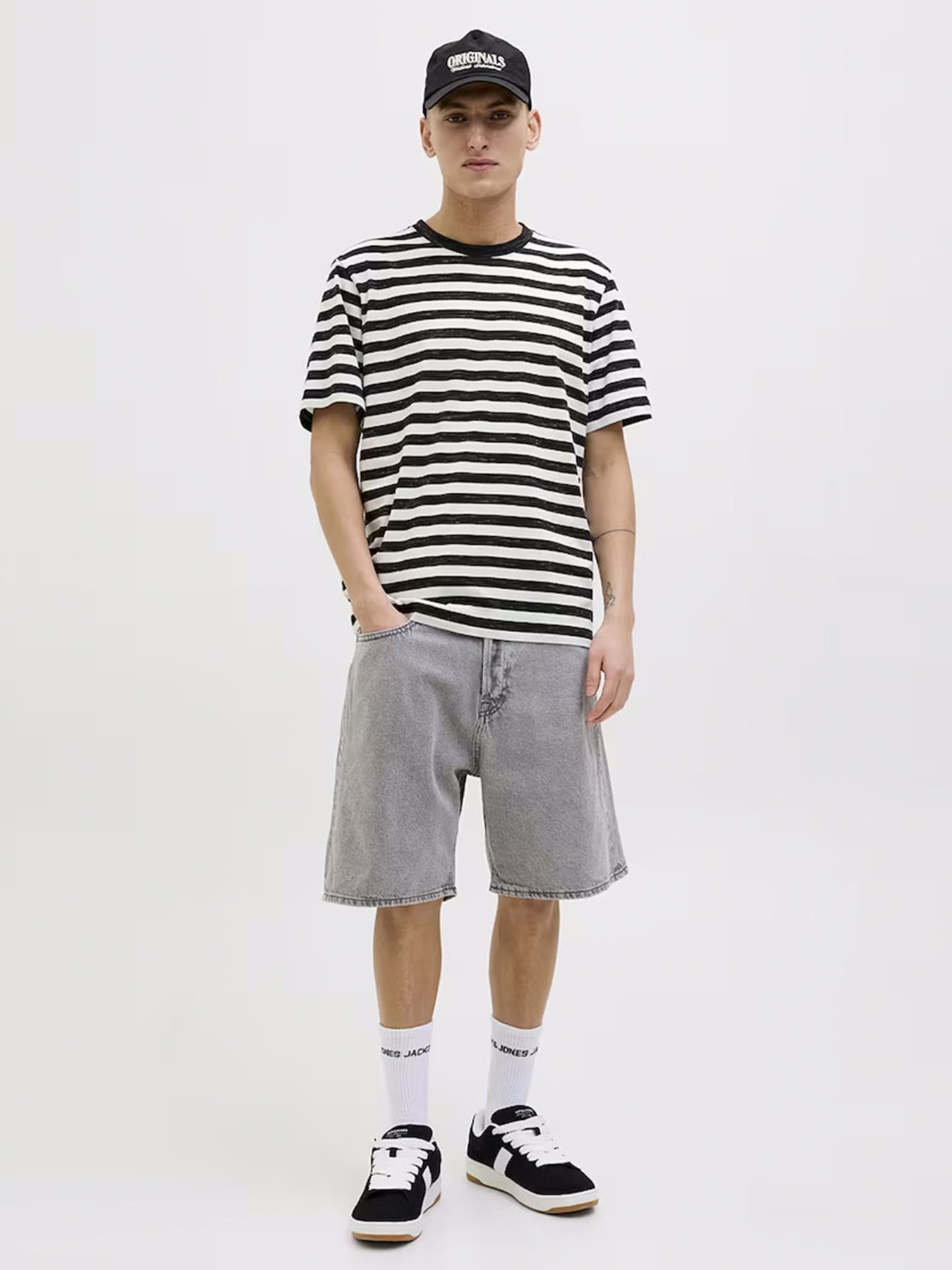 Футболки і поло JACK & JONES модель 12273164_Black CLOUD DANCER Футболки і поло JACK & JONES модель 12273164_Black CLOUD DANCER Фото