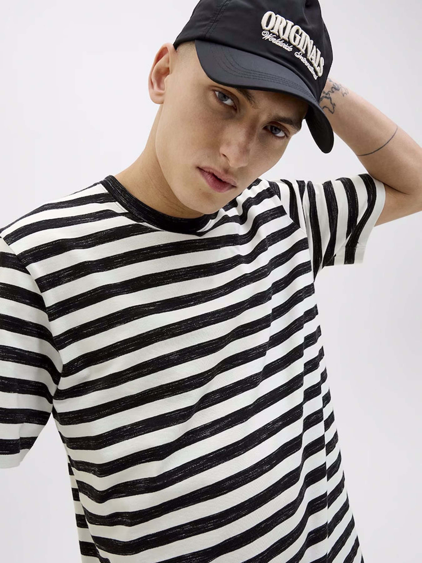 Футболки і поло JACK & JONES модель 12273164_Black CLOUD DANCER Футболки і поло JACK & JONES модель 12273164_Black CLOUD DANCER Фото