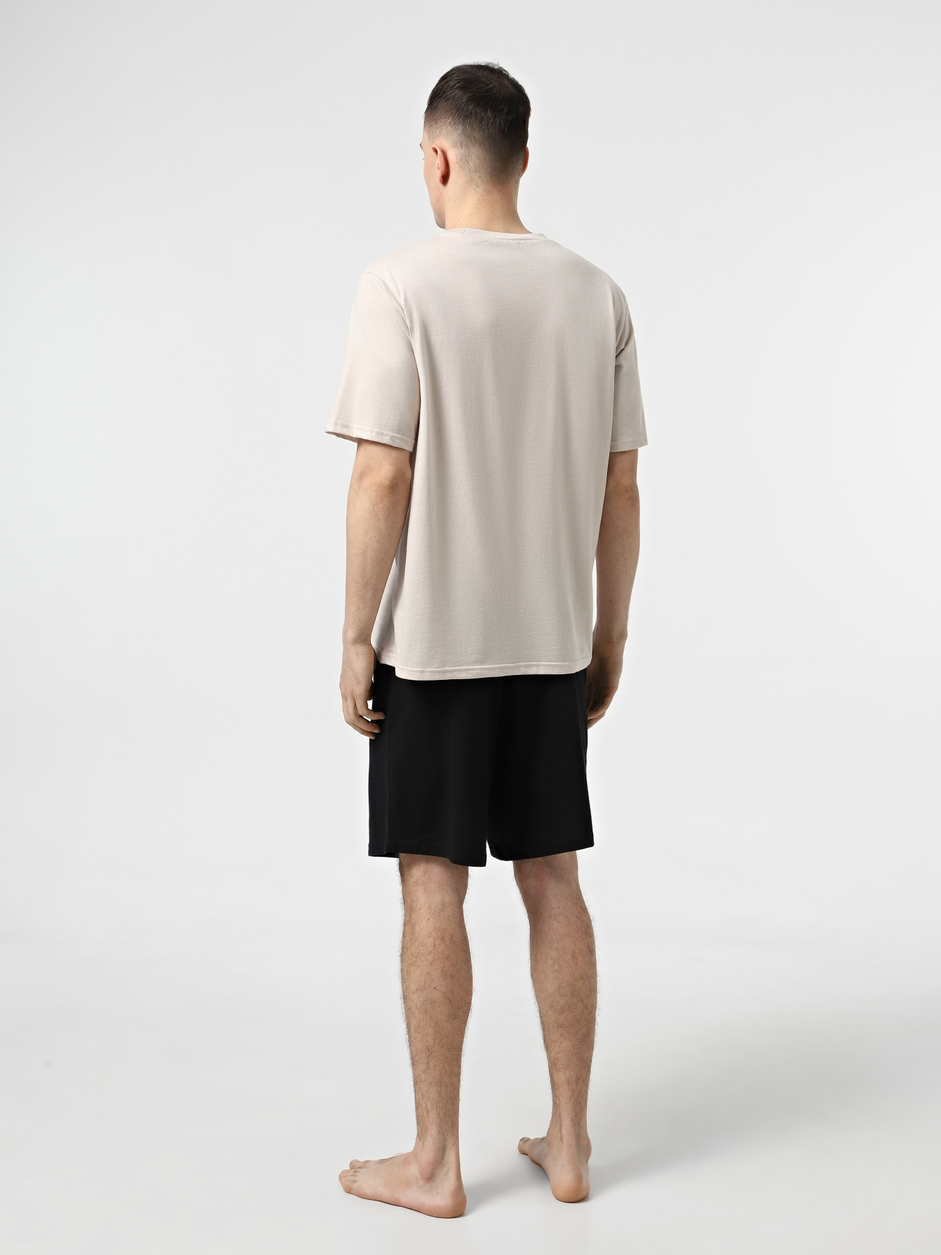 Одяг для дому та сну JACK & JONES модель 12273635_Moonbeam Black shorts Одяг для дому та сну JACK & JONES модель 12273635_Moonbeam Black shorts Фото