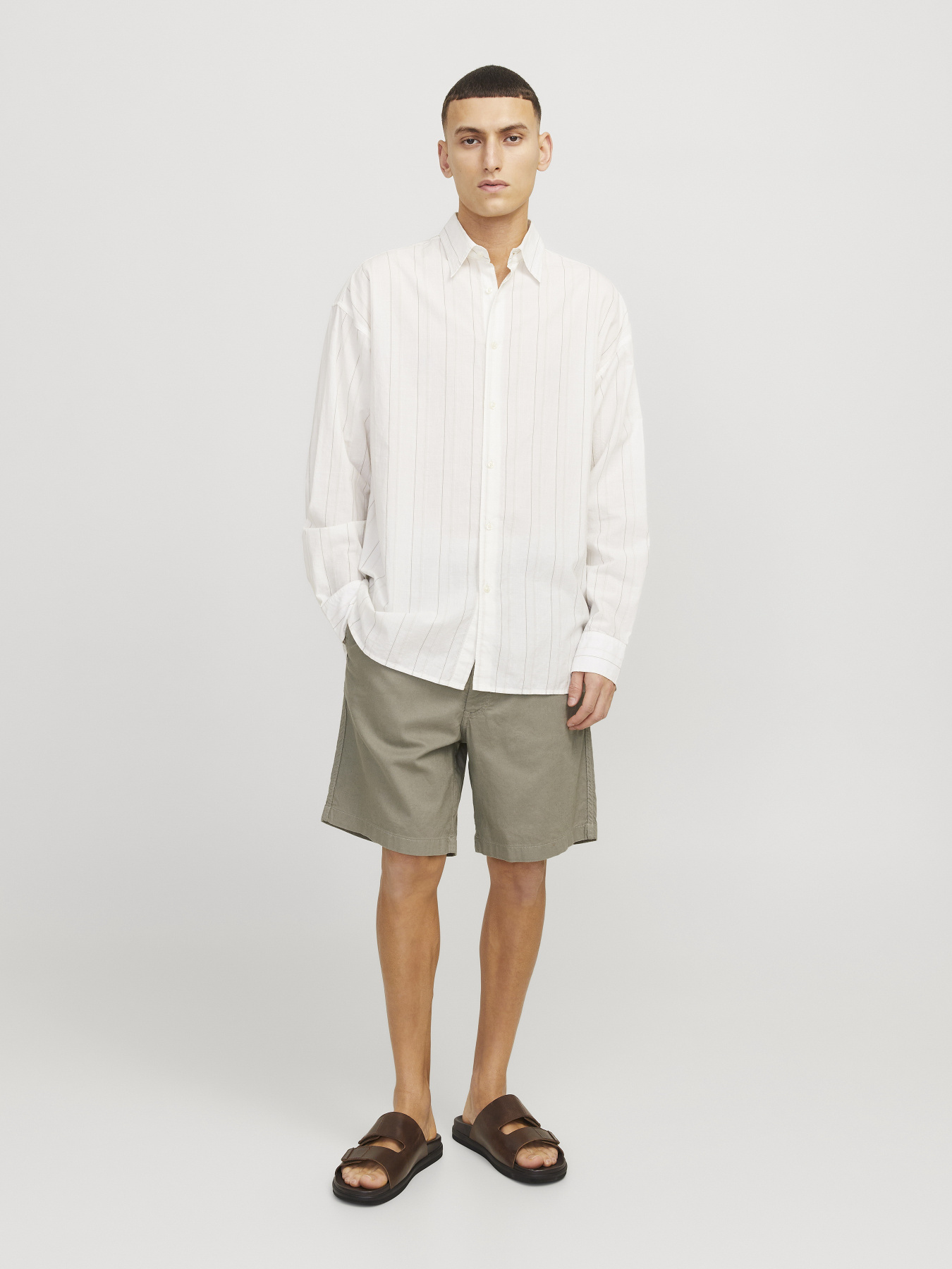 Шорти JACK & JONES модель 12274968_Dusty Olive Фото