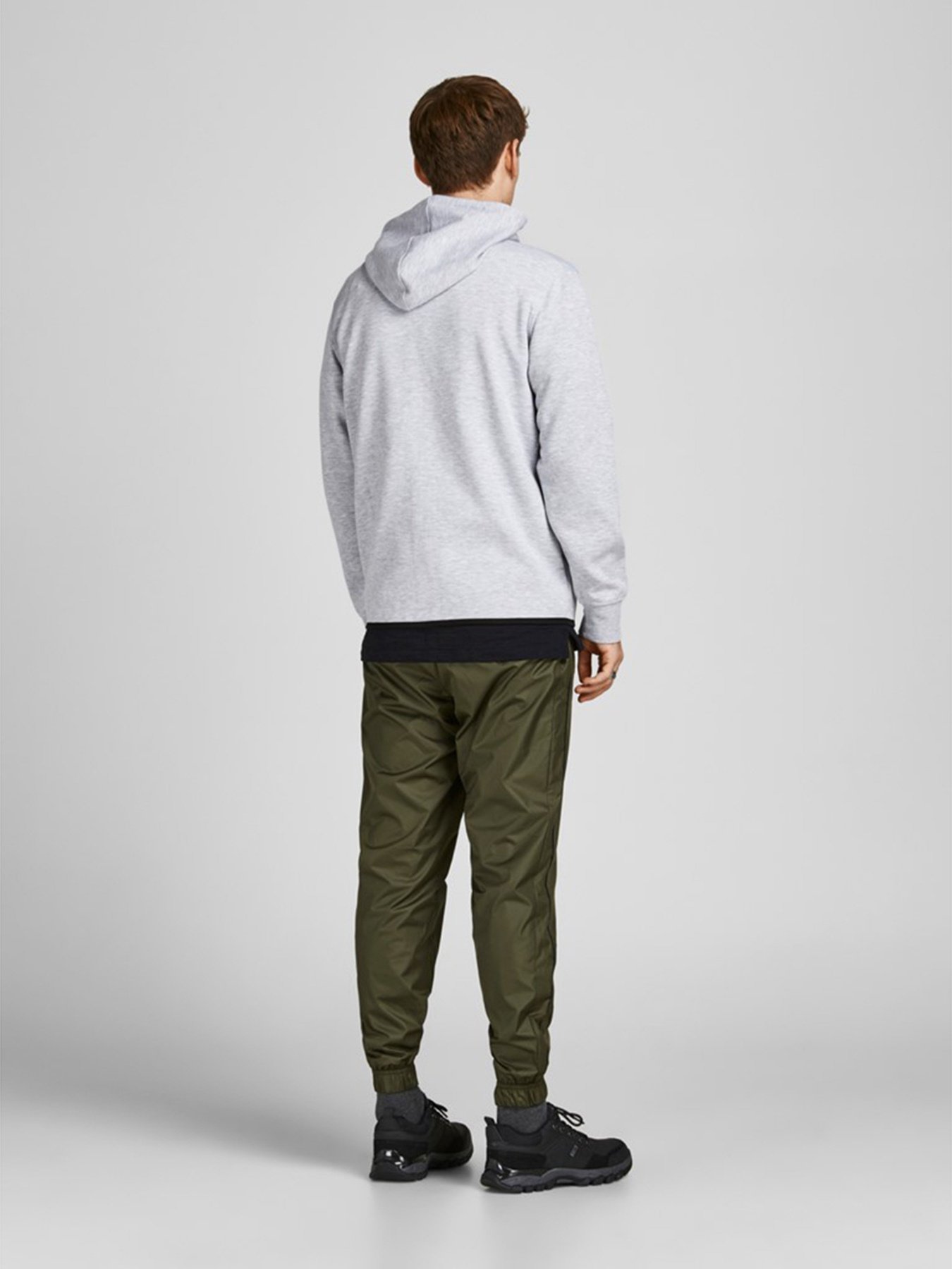 Худі та світшоти JACK & JONES модель 12204926_Light Grey Melange Фото