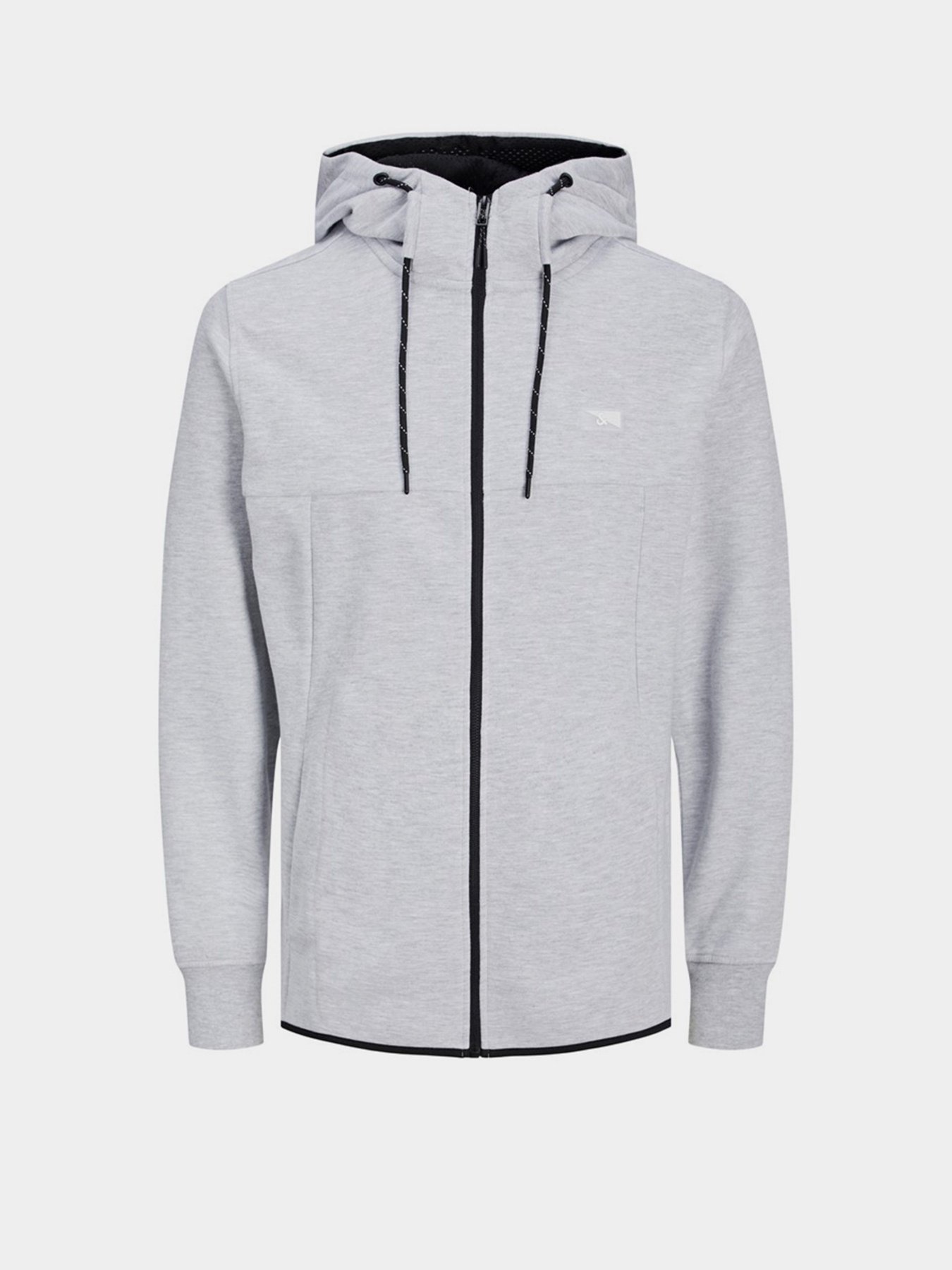 Худі та світшоти JACK & JONES модель 12204926_Light Grey Melange Фото
