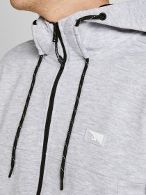 Худі та світшоти JACK & JONES модель 12204926_Light Grey Melange Фото