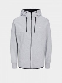 Худі та світшоти JACK & JONES модель 12204926_Light Grey Melange Фото