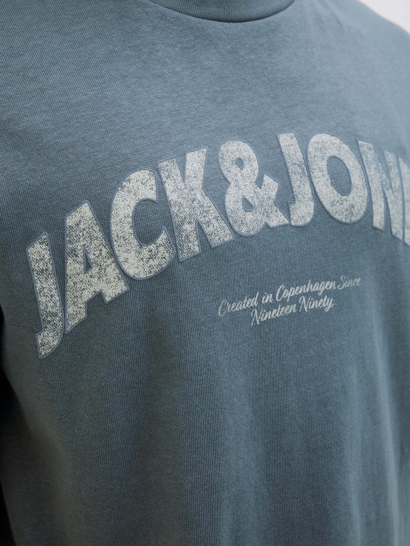 Футболки і поло JACK & JONES модель 12276962_Stormy Weather Футболки і поло JACK & JONES модель 12276962_Stormy Weather Фото