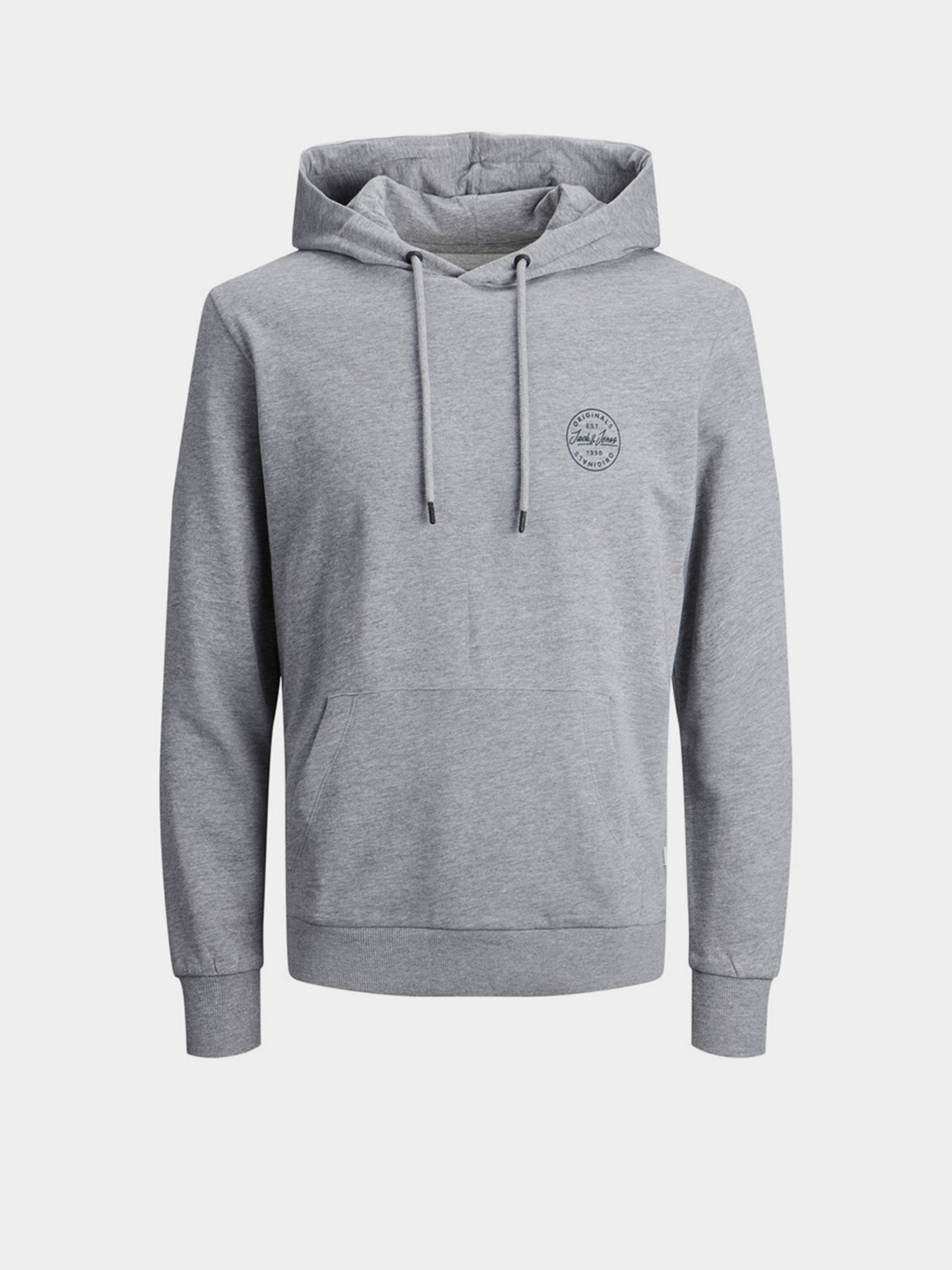 Худі та світшоти JACK & JONES модель 12205081_Light Grey Melange Худі та світшоти JACK & JONES модель 12205081_Light Grey Melange Фото