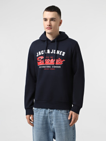 Худи и свитшоты JACK & JONES модель 12255617_Sky Captain Фото