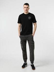 Брюки JACK & JONES модель 12269597_Black Denim MF 002 Фото