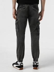 Брюки JACK & JONES модель 12269597_Black Denim MF 002 Фото