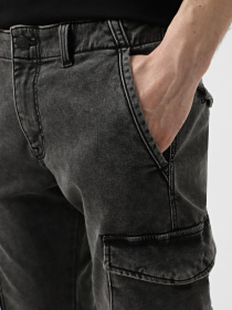 Брюки JACK & JONES модель 12269597_Black Denim MF 002 Фото