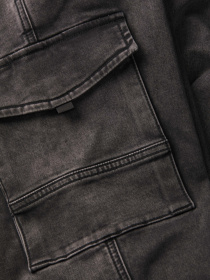 Брюки JACK & JONES модель 12269597_Black Denim MF 002 Фото