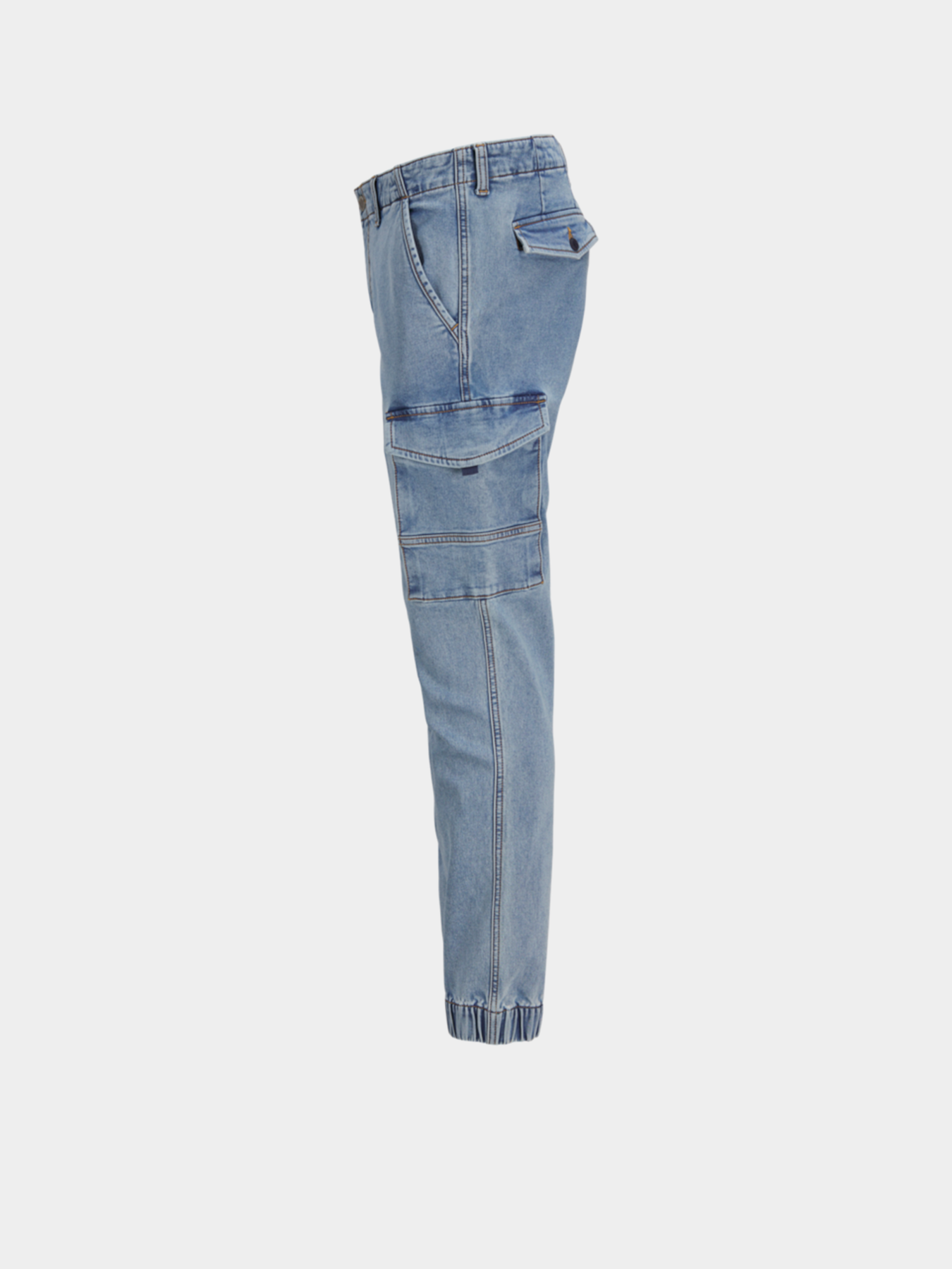 Брюки JACK & JONES модель 12269597_Blue Denim MF 001 Фото