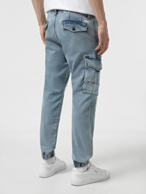 Брюки JACK & JONES модель 12269597_Blue Denim MF 001 Фото