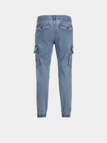 Брюки JACK & JONES модель 12269597_Blue Denim MF 001 Фото