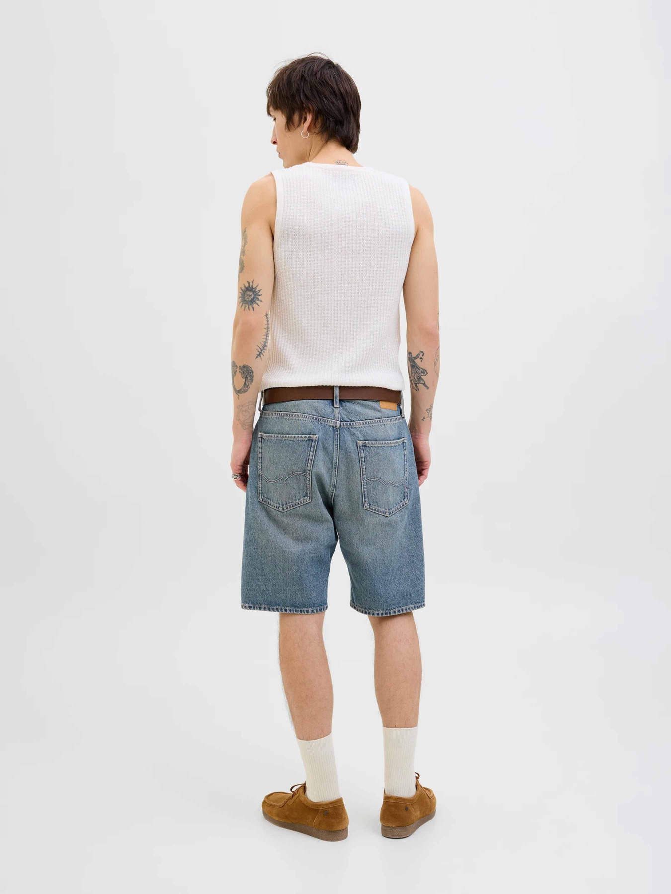 Шорты JACK & JONES модель 12272234_Blue Denim Фото