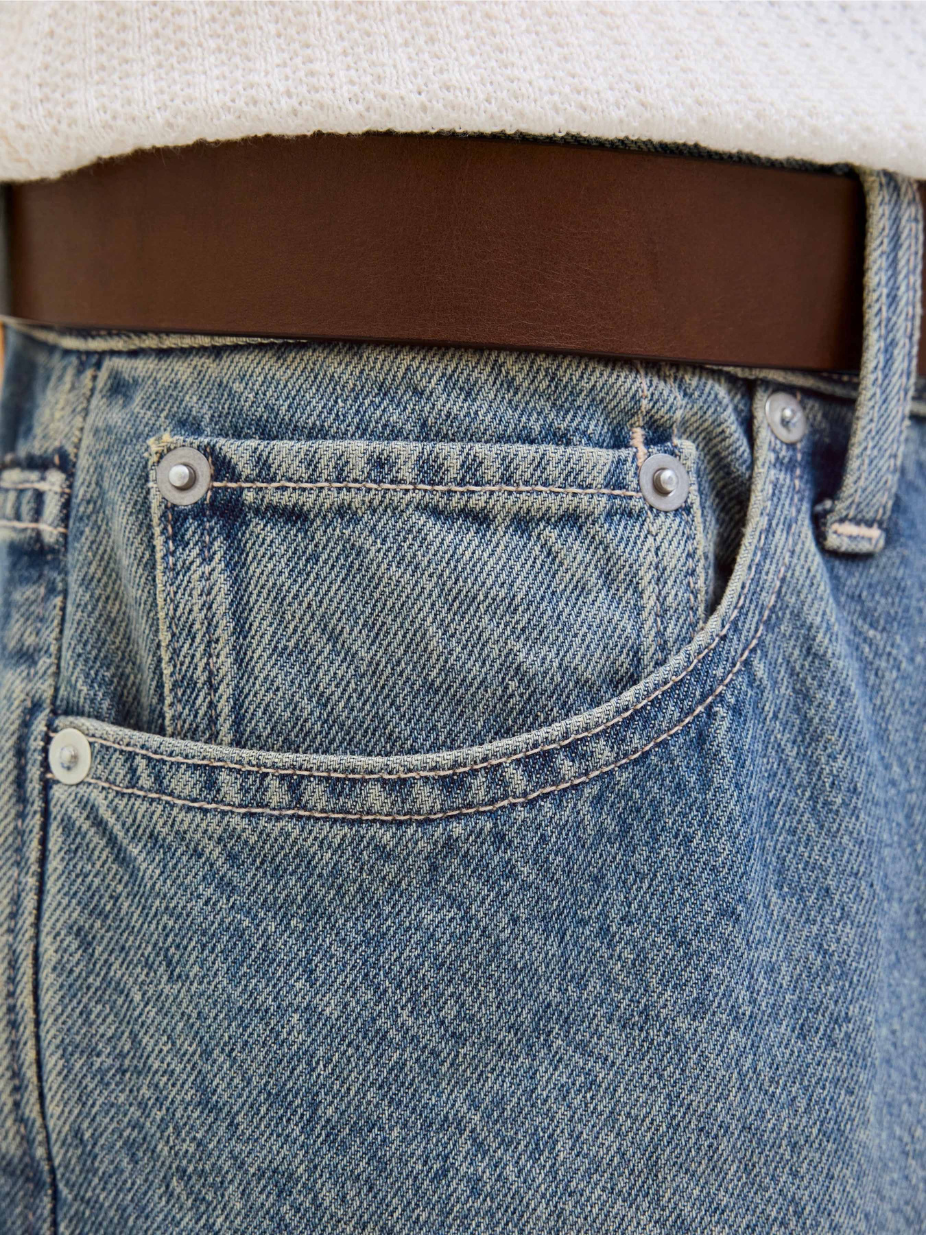 Шорты JACK & JONES модель 12272234_Blue Denim Фото