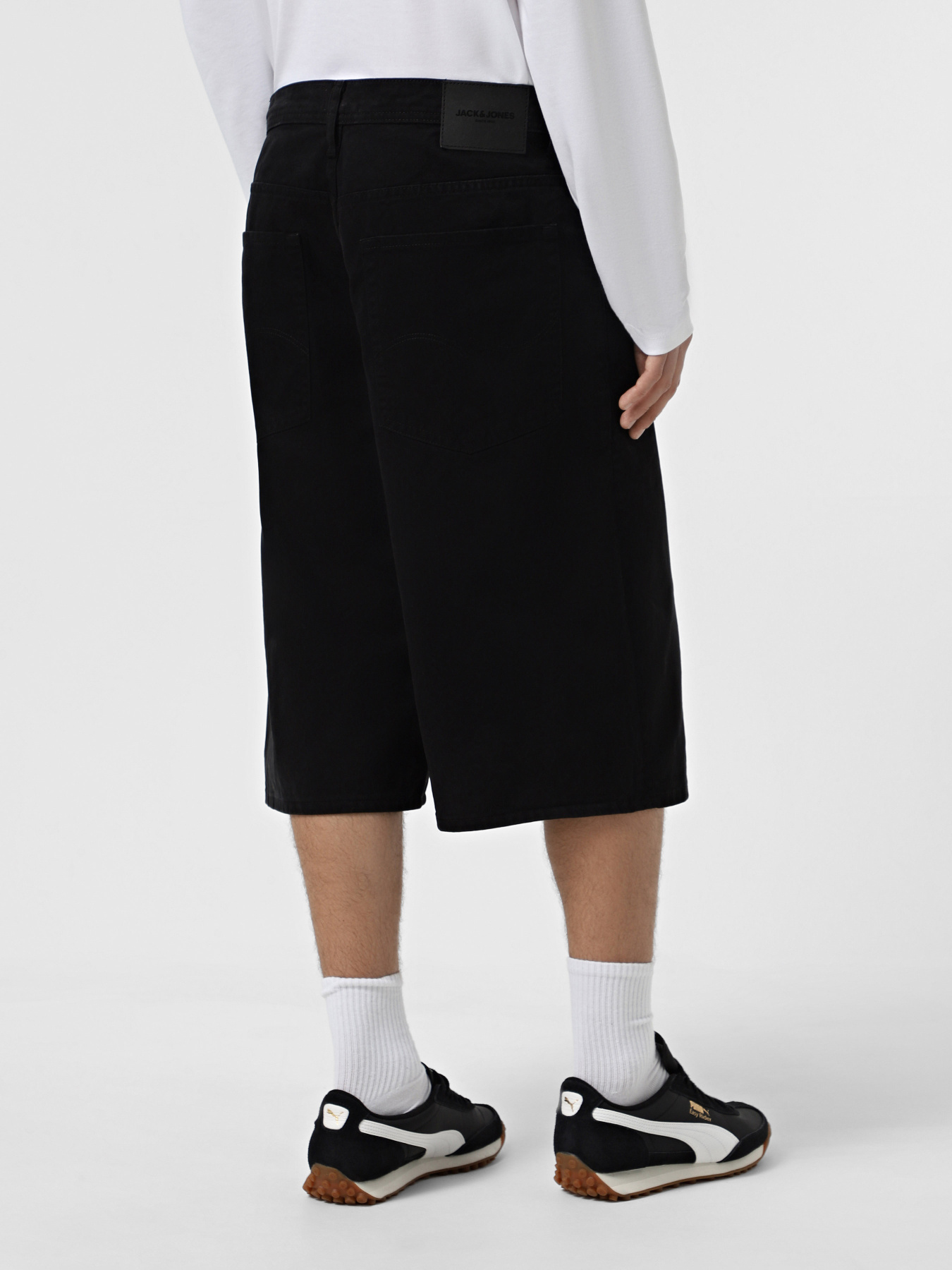 Шорти JACK & JONES модель 12277167_Black Шорти JACK & JONES модель 12277167_Black Фото