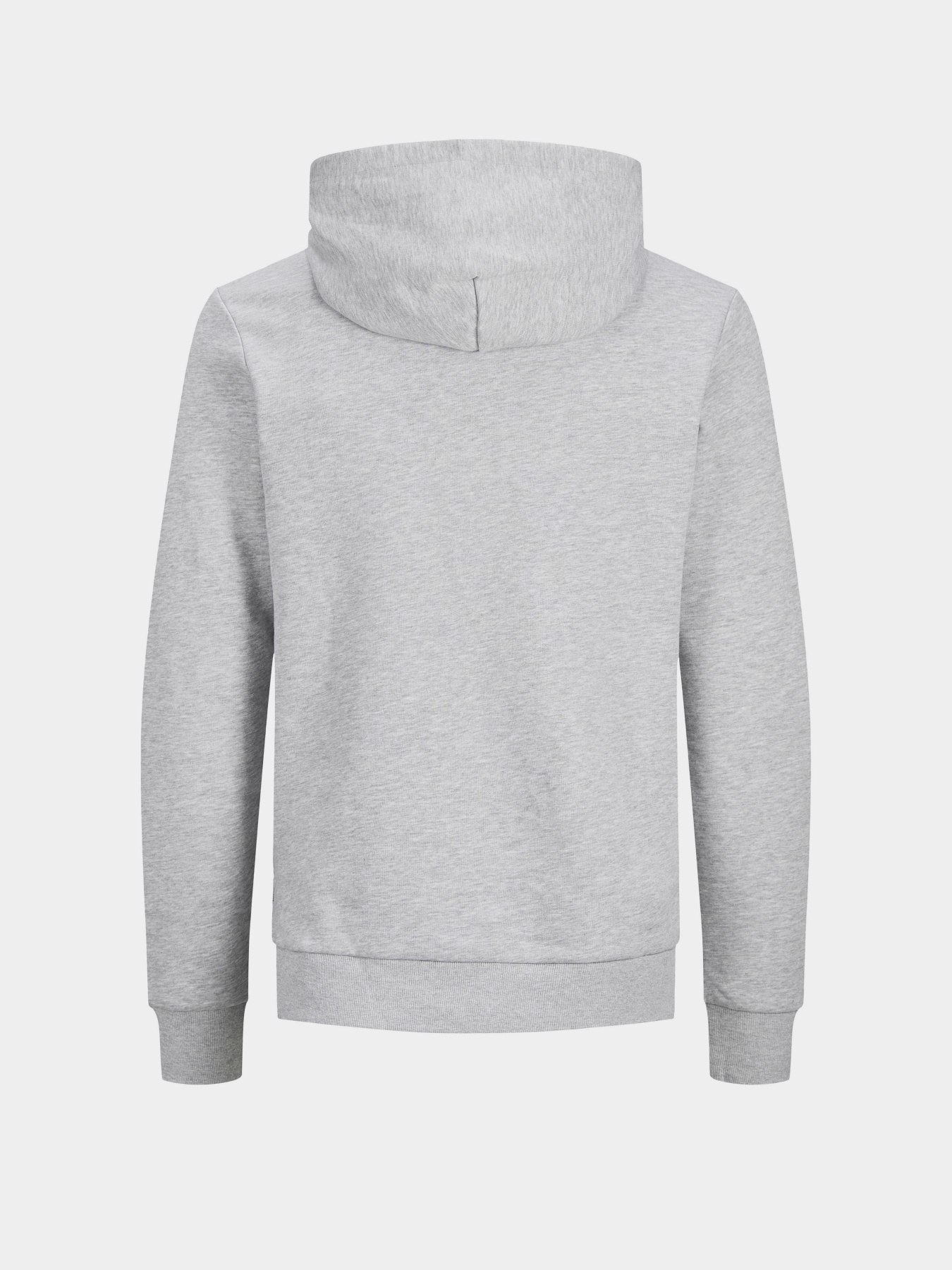 Худі та світшоти JACK & JONES CORP LOGO SWEAT HOOD модель 12152840_Light Grey Melange Reg /La Фото