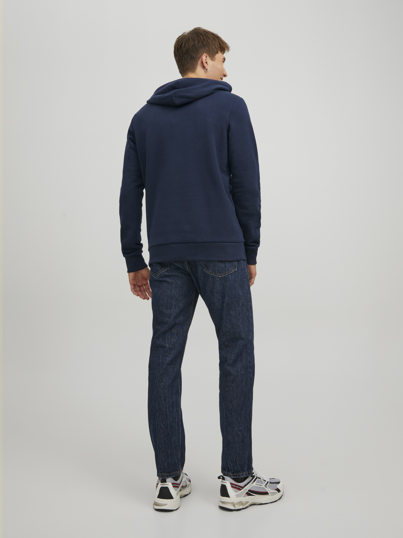 Худі та світшоти JACK & JONES CORP LOGO SWEAT HOOD модель 12152840_Navy Blazer Reg /Large Pri Худі та світшоти JACK & JONES CORP LOGO SWEAT HOOD модель 12152840_Navy Blazer Reg /Large Pri Фото