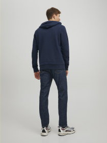 Худі та світшоти JACK & JONES CORP LOGO SWEAT HOOD модель 12152840_Navy Blazer Reg /Large Pri Фото