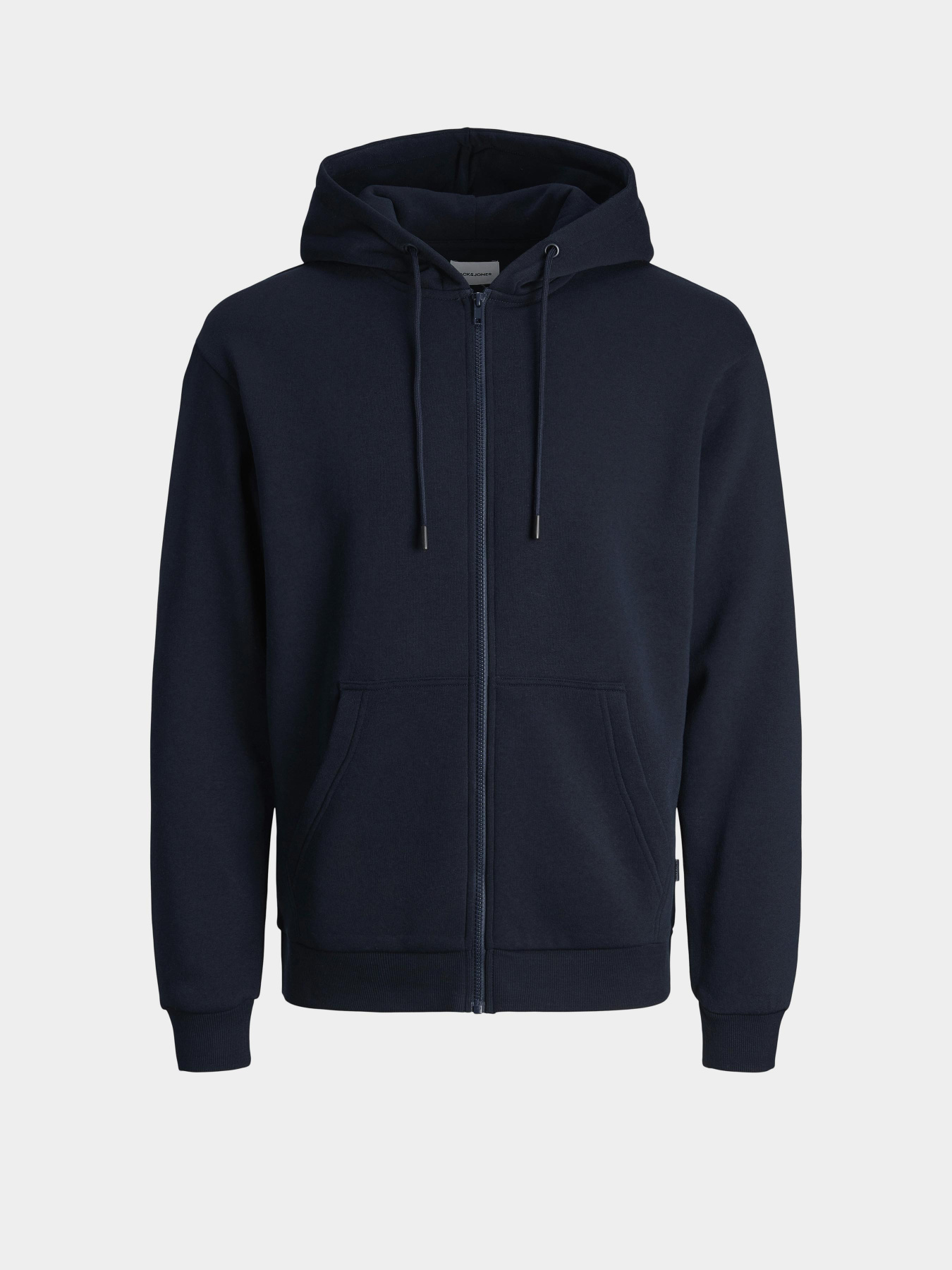 Худі та світшоти JACK & JONES BRADLEY SWEAT ZIP HOOD модель 12249342_Navy Blazer Фото