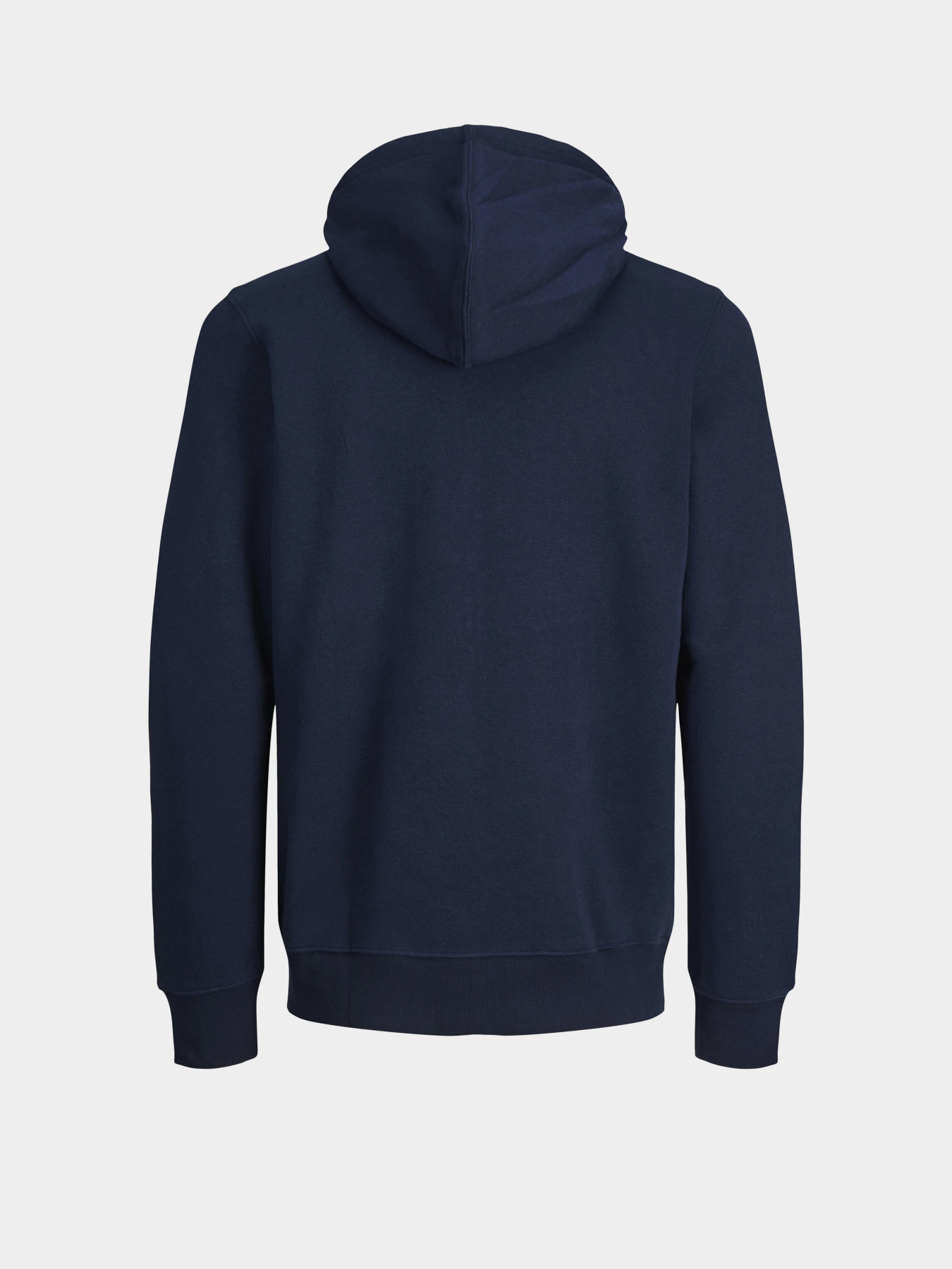 Худі та світшоти JACK & JONES BRADLEY SWEAT ZIP HOOD модель 12249342_Navy Blazer Фото