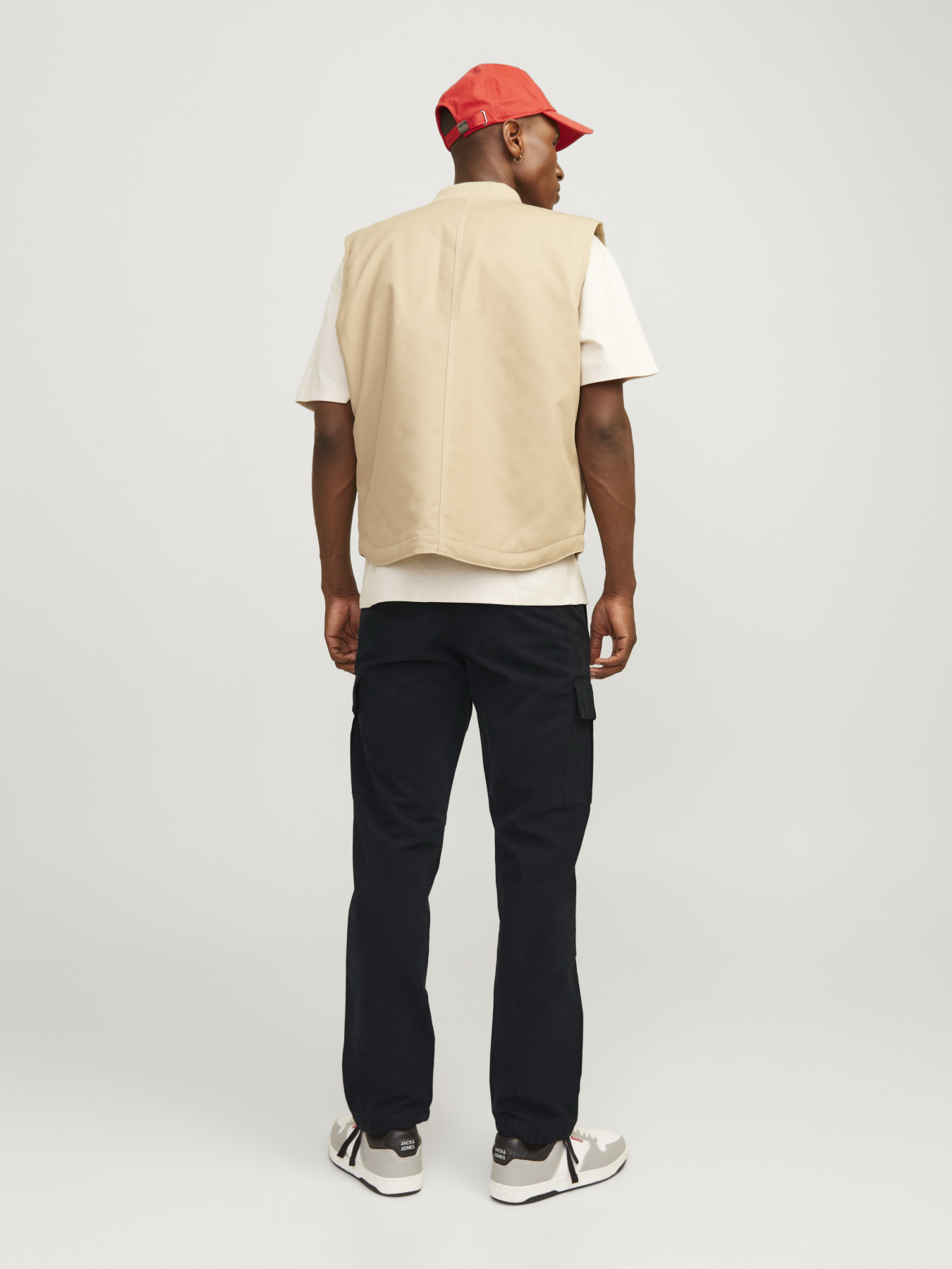 Брюки JACK & JONES KANE BARKLEY CARGO PANT модель 12258150_Black Фото