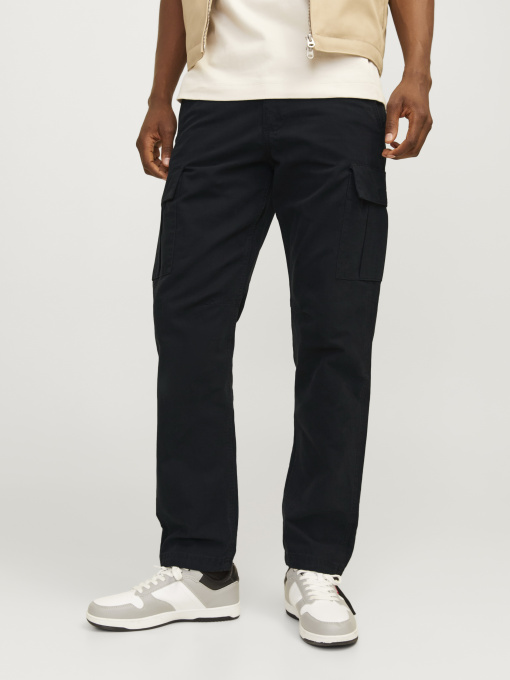 Брюки JACK & JONES KANE BARKLEY CARGO PANT модель 12258150_Black Фото