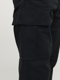 Брюки JACK & JONES KANE BARKLEY CARGO PANT модель 12258150_Black Фото