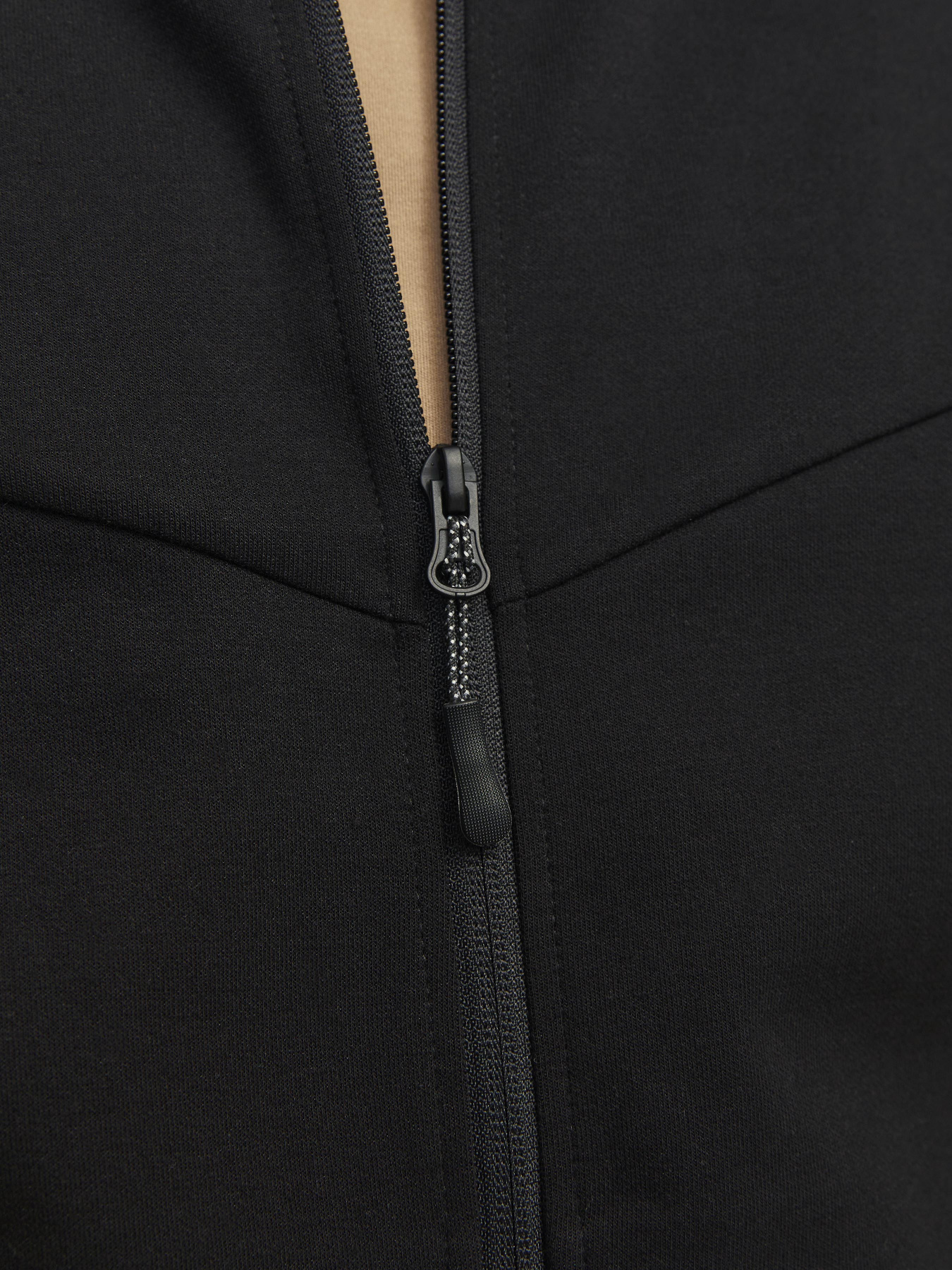 Худі та світшоти JACK & JONES FUSION SWEAT ZIP HOOD модель 12260150_Black Фото