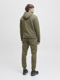 Худі та світшоти JACK & JONES FUSION SWEAT ZIP HOOD модель 12260150_Grape Leaf Фото