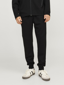 Брюки JACK & JONES WILL FUSION SWEAT PANTS модель 12261991_Black Фото