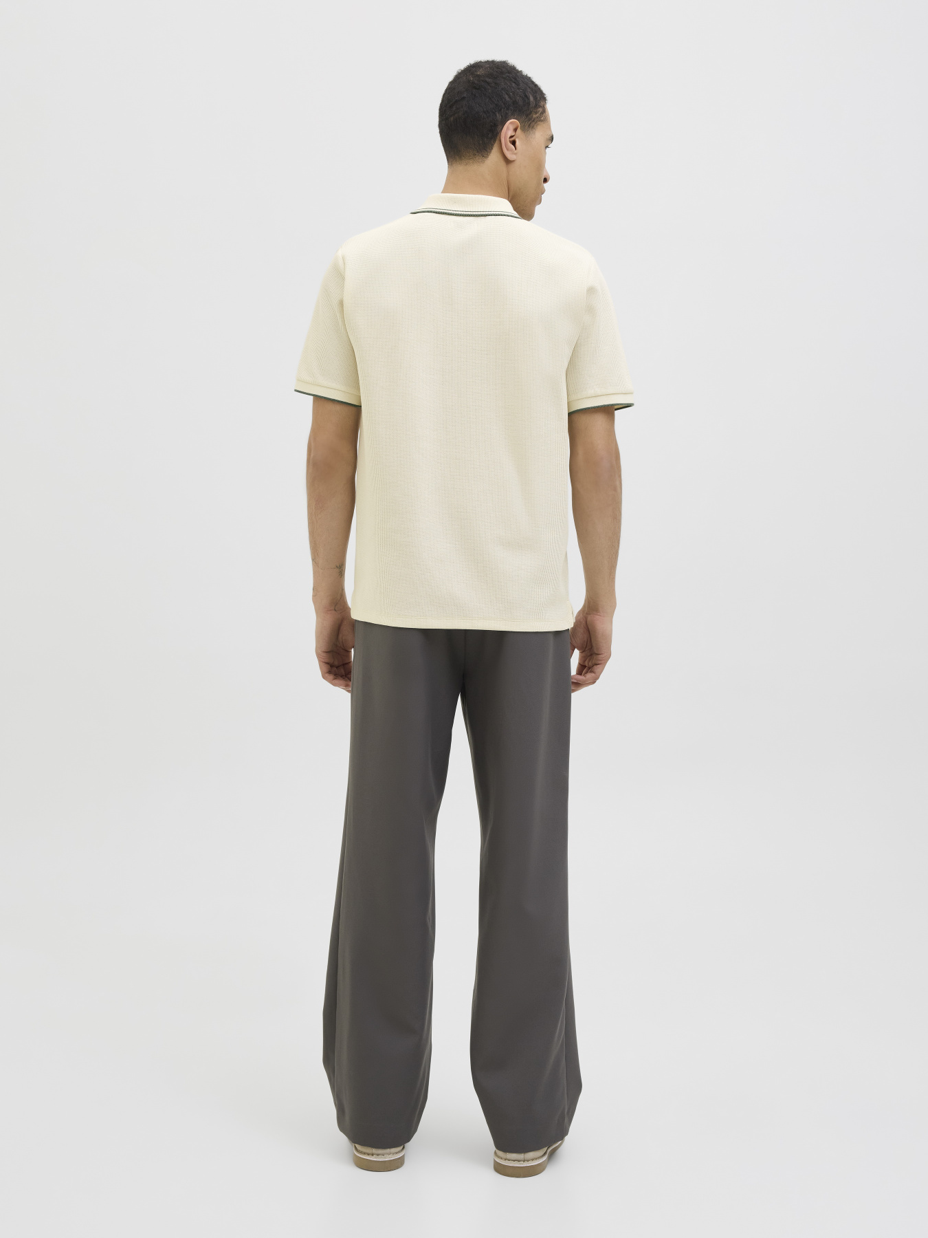 Футболки и поло JACK & JONES AUSTIN POLO модель 12268130_Antique White Play Футболки и поло JACK & JONES AUSTIN POLO модель 12268130_Antique White Play Фото