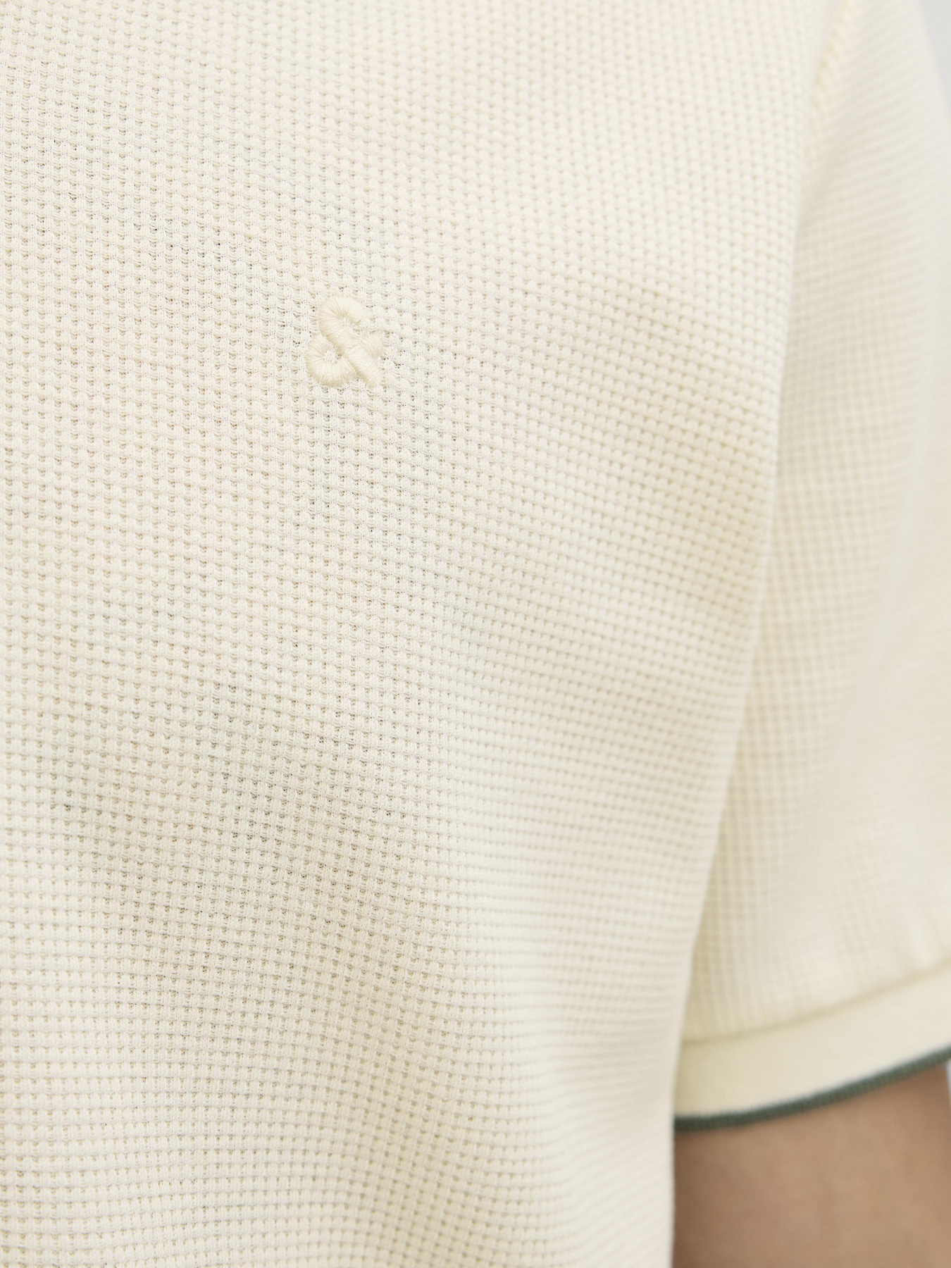 Футболки и поло JACK & JONES AUSTIN POLO модель 12268130_Antique White Play Футболки и поло JACK & JONES AUSTIN POLO модель 12268130_Antique White Play Фото