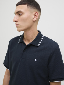 Футболки и поло JACK & JONES AUSTIN POLO модель 12268130_Sky Captain Play Фото