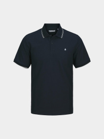 Футболки и поло JACK & JONES AUSTIN POLO модель 12268130_Sky Captain Play Фото