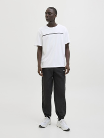 Футболки и поло JACK & JONES FUSION FULL BRANDING TEE модель 12273120_Bright White Фото