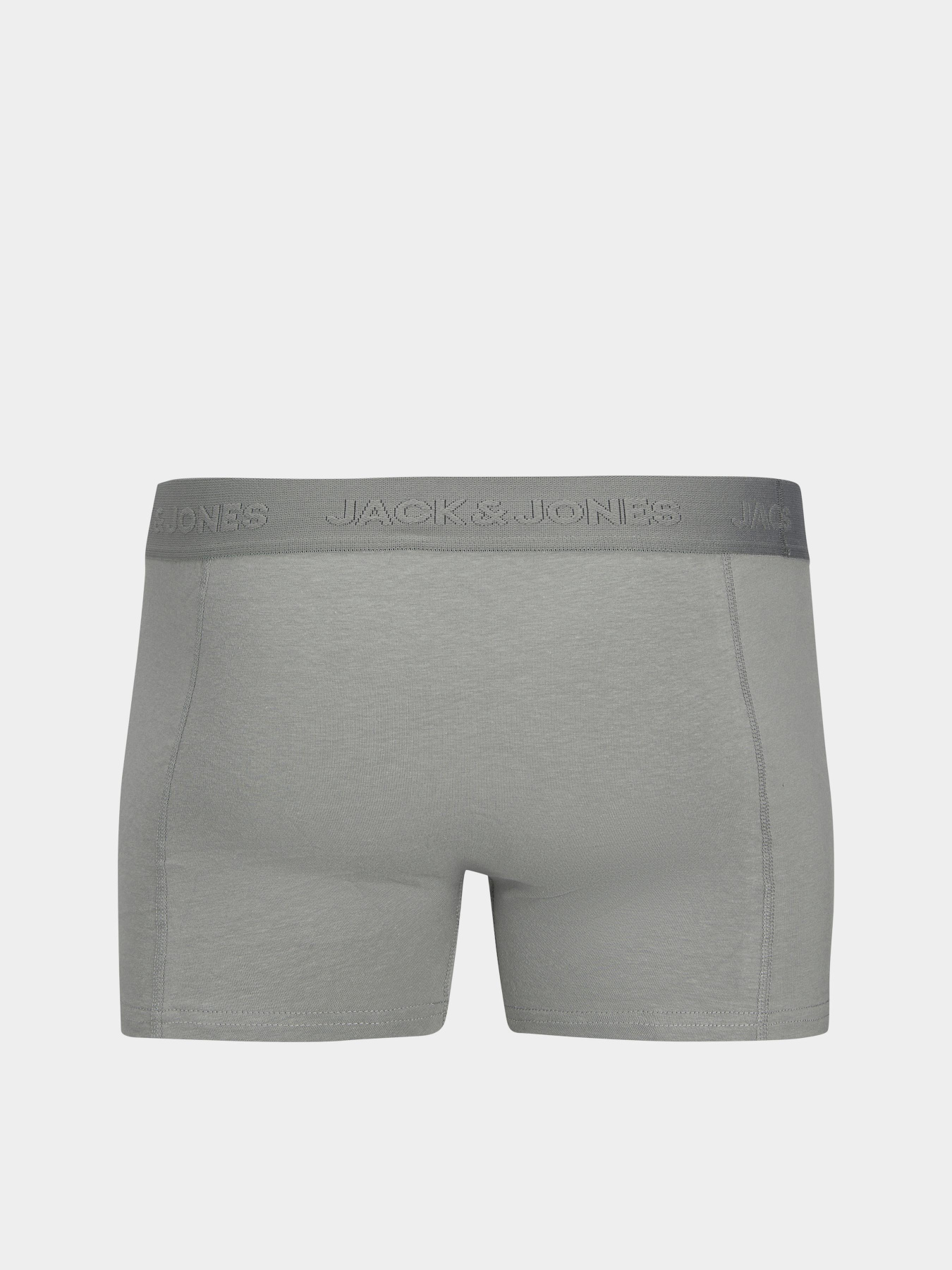 Нижня білизна JACK & JONES ORDINARY TRUNKS модель 12275575_Black Dark grey - Light gr Нижня білизна JACK & JONES ORDINARY TRUNKS модель 12275575_Black Dark grey - Light gr Фото