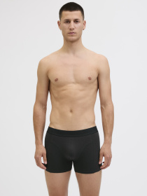 Нижня білизна JACK & JONES ORDINARY TRUNKS модель 12275575_Black Dark grey - Light gr Фото