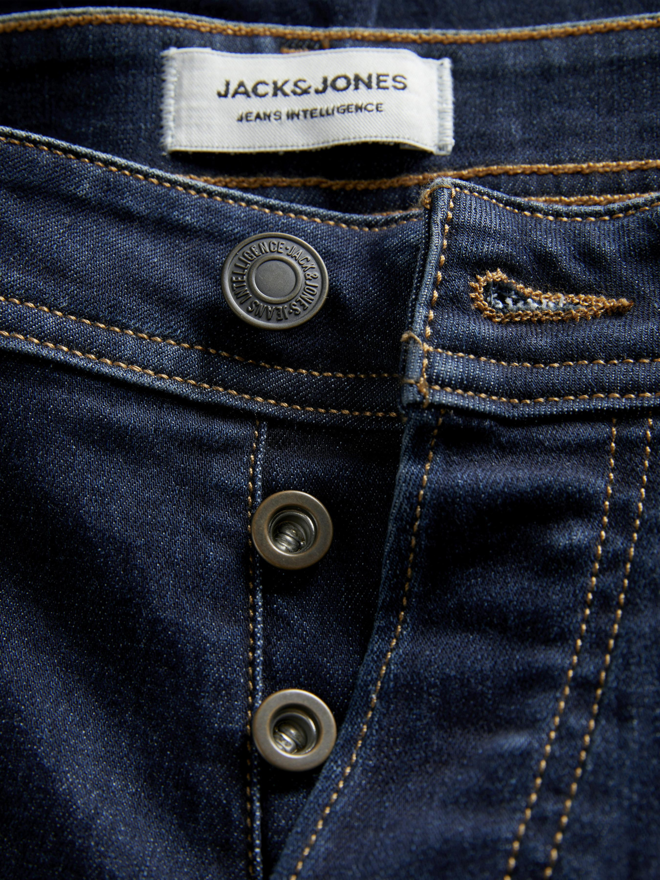 Джинси JACK & JONES GLENN ORIGINAL модель 12278478_Blue Denim Джинси JACK & JONES GLENN ORIGINAL модель 12278478_Blue Denim Фото
