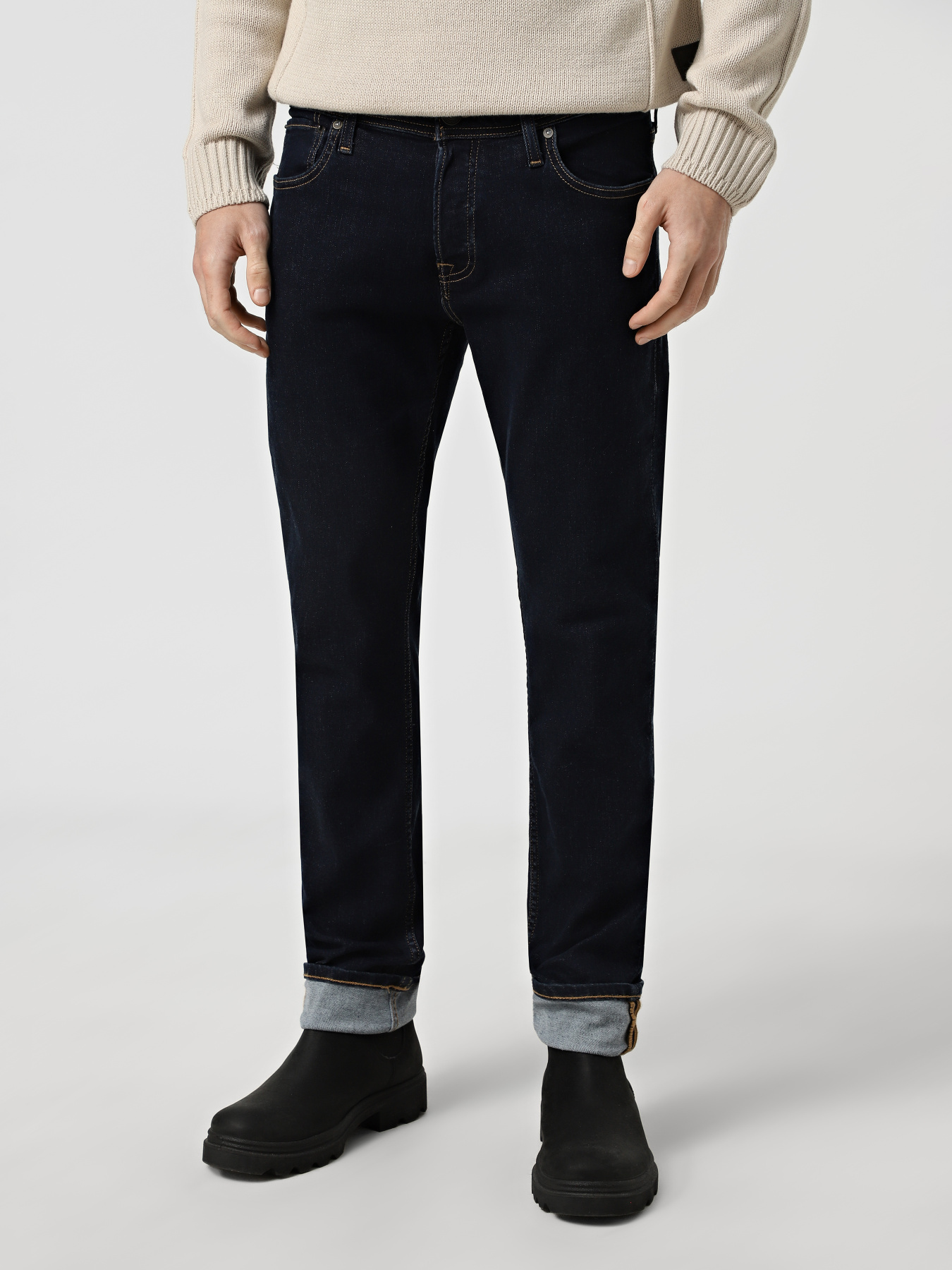 Джинси JACK & JONES GLENN ORIGINAL модель 12278478_Blue Denim Джинси JACK & JONES GLENN ORIGINAL модель 12278478_Blue Denim Фото
